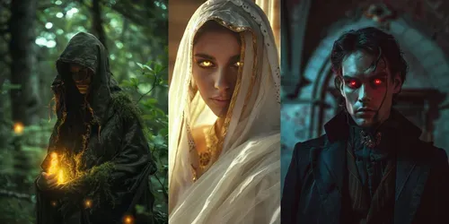 Ultrarealistic Cinematic Portraits generated by midjourney