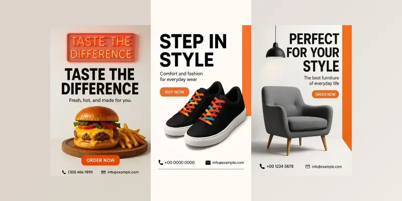 Promotional Poster Design Templates generated by undefined