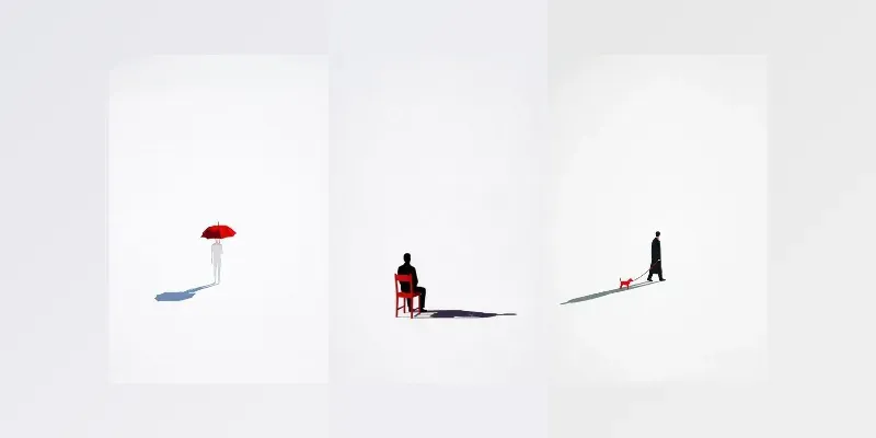 Contemporary Minimalist Illustrations generated by undefined