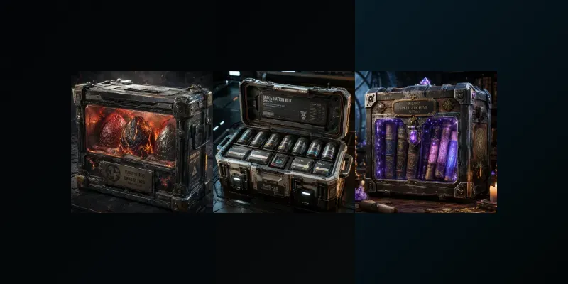 Industrial Loot Box Assets generated by undefined