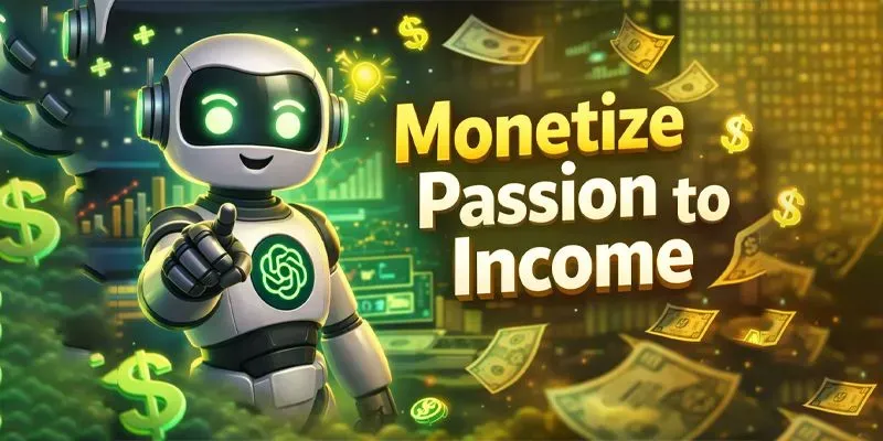 Monetize Passion To Income generated by undefined