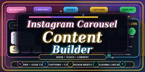 Instagram Carousel Content Builder generated by chatgpt-skill