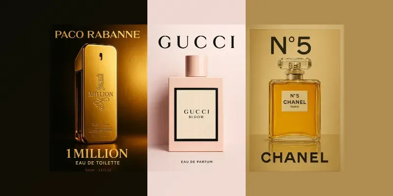 Luxury Perfume Posters generated by undefined