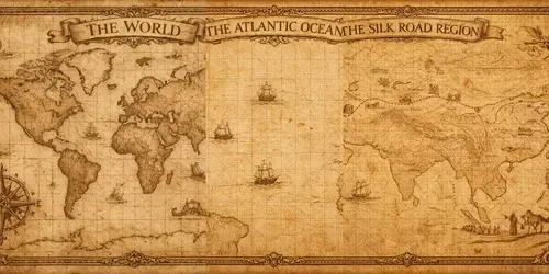 Vintage Map Junk Journals generated by chatgpt-image