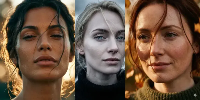 Realistic Cinematic Model Portraits generated by undefined