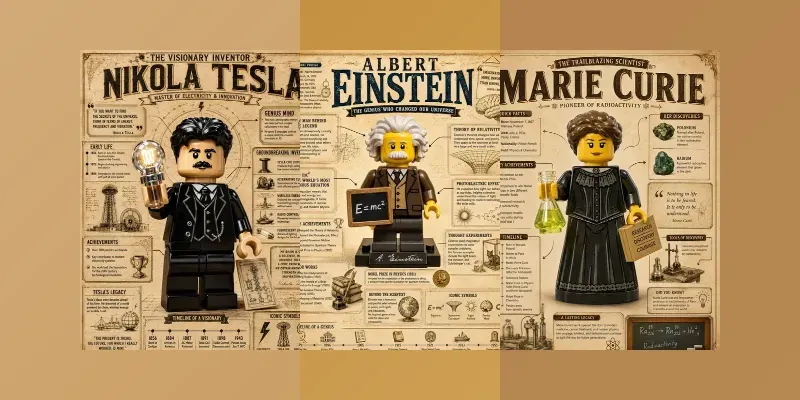 Lego History Infographic Posters generated by undefined
