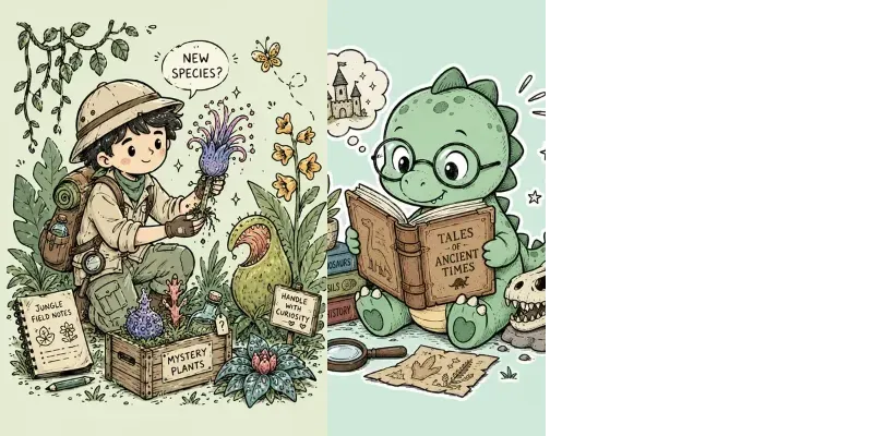 Cute Doodle Sticker Design Creators generated by undefined