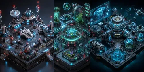Isometric Futureworld Architects generated by chatgpt-image