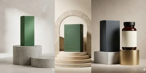 Packaging Display Mockups generated by gemini-image