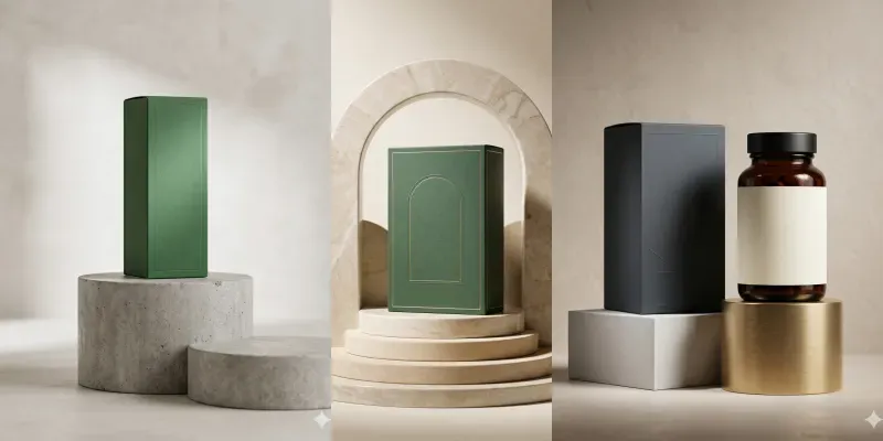 Packaging Display Mockups generated by undefined