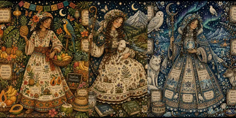 Storybook Folk Art generated by undefined