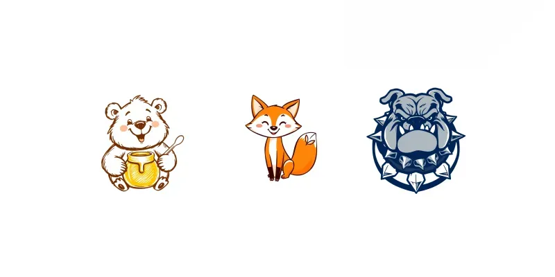 Sketchspark Handdrawn Mascots