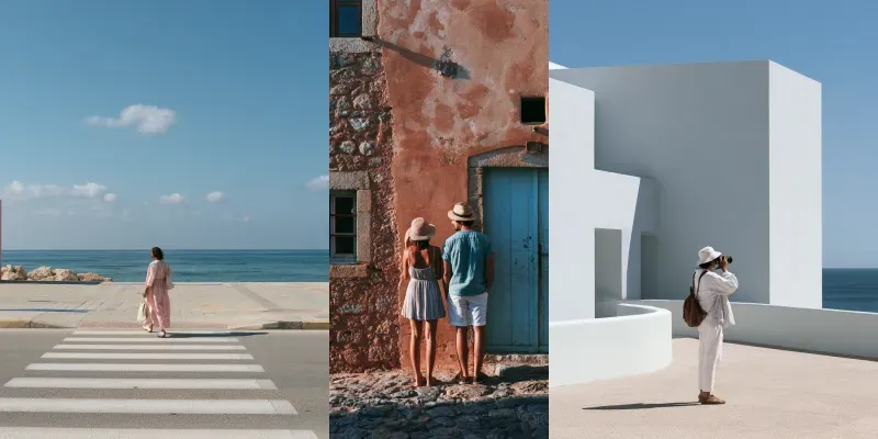 Coastal Town Documentary Photography generated by undefined