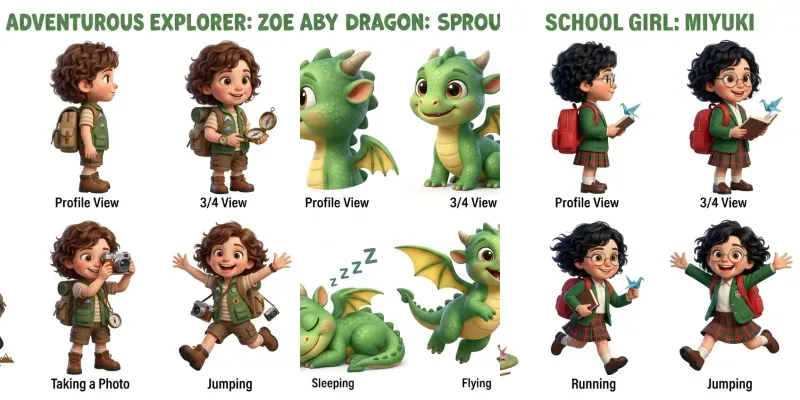 3d Character Sheet Masters generated by undefined