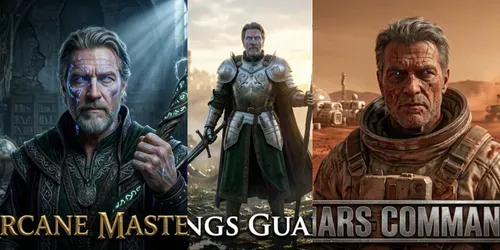 Professional Character Poster Creators generated by gemini-image