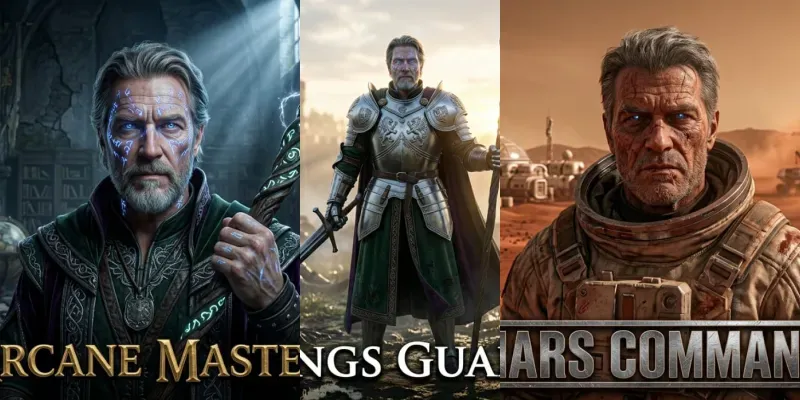 Professional Character Poster Creators generated by undefined