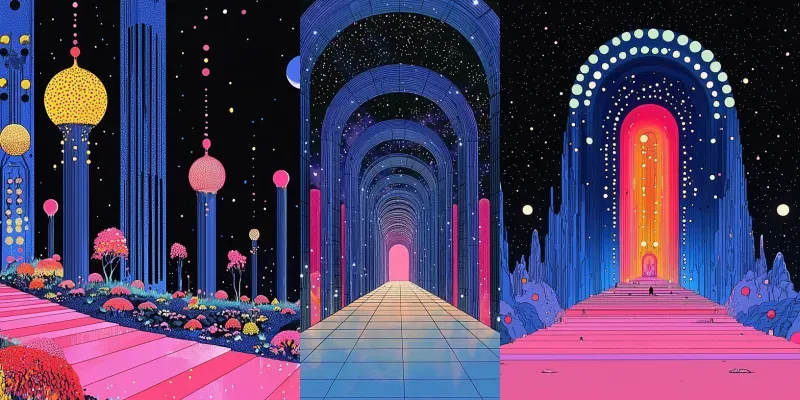 Alien Universe Concept Art generated by undefined