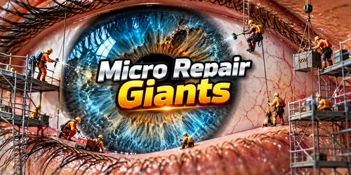Micro Repair Giants generated by grok-video