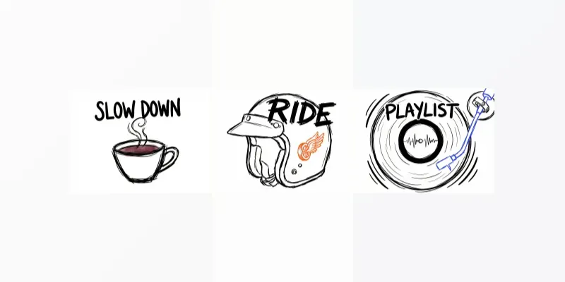 Moody Psychological Line Art generated by undefined