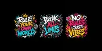 Streetwear Graffiti Typography chatgpt-image prompt mini thumbnail