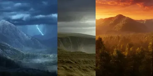 Epic Natural Landscapes ASMR generated by hailuo