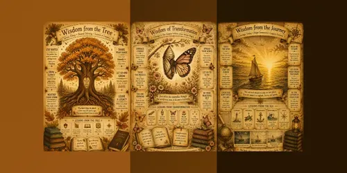 Vintage Wisdom Posters generated by chatgpt-image