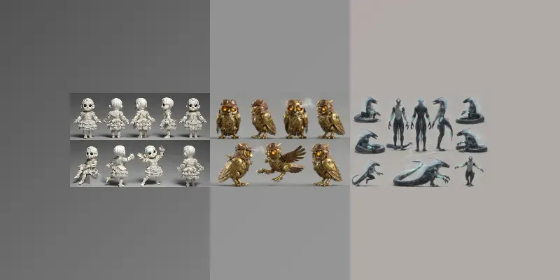 Flux 2 Pro Master Character Sheet Kits generated by undefined