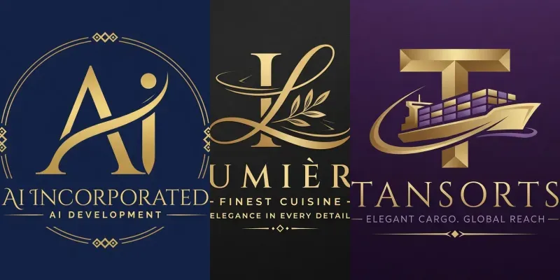 Luxury Minimalist Logo Generator generated by undefined