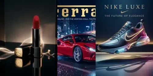 Luxury Ad Generator generated by gemini-image