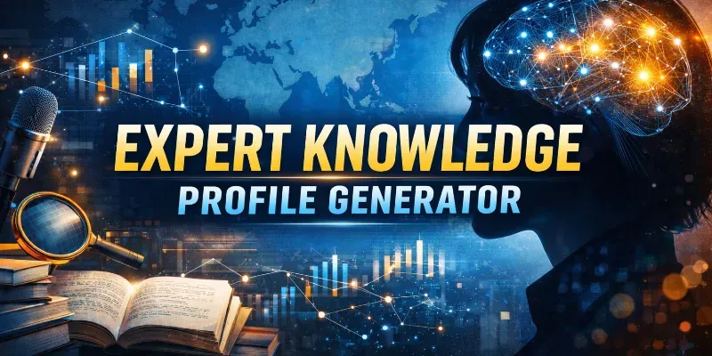 Expert Knowledge Profile Generator generated by undefined