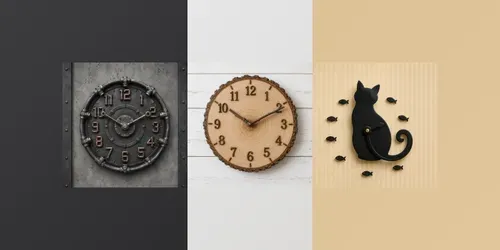 Themed Wall Clock Collections generated by chatgpt-image