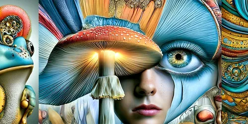 Mystical Surreal Contemporary Art generated by midjourney