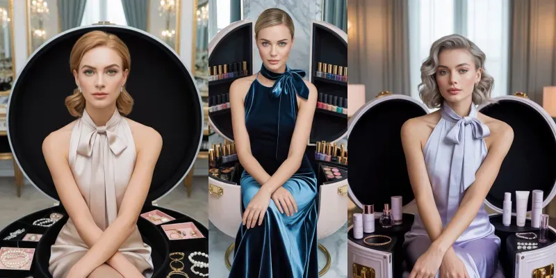 Luxury Vanity Editorial Shots generated by undefined