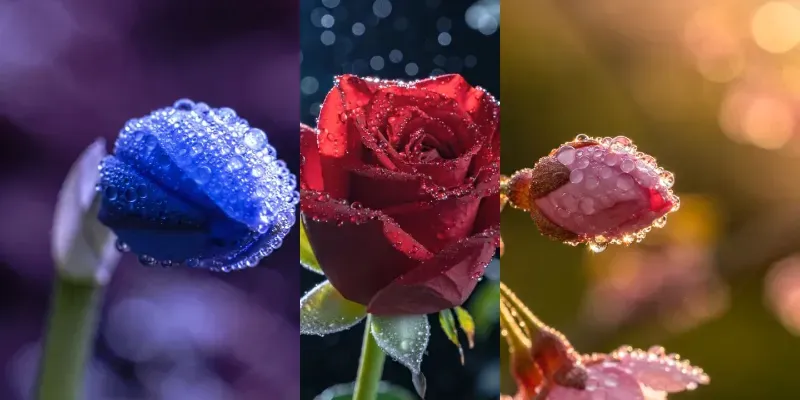 Macro Timelapse Flower Blooms Videos generated by undefined