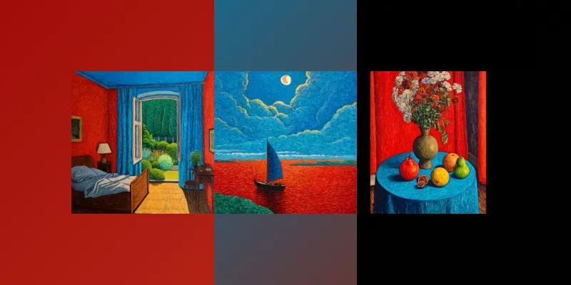 Postimpressionist Paintings generated by undefined