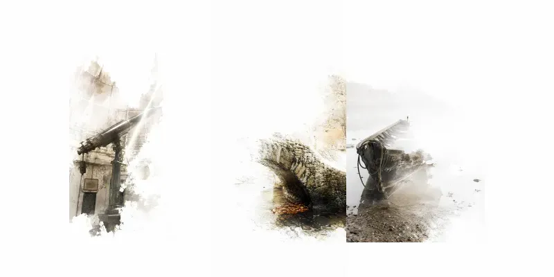 Eroded Light Photography generated by undefined