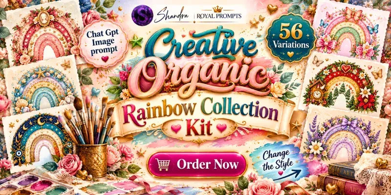 Creative Organic Rainbow Collection Kits