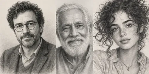 Premium Pencil Sketch Portrait Creators generated by chatgpt-image