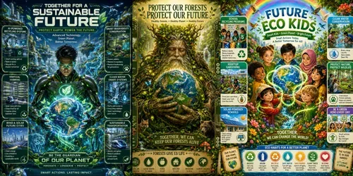 Our Powers Our Planets generated by chatgpt-image