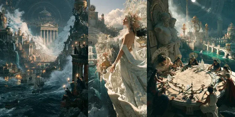 Lost Atlantis Renaissance Visions generated by undefined