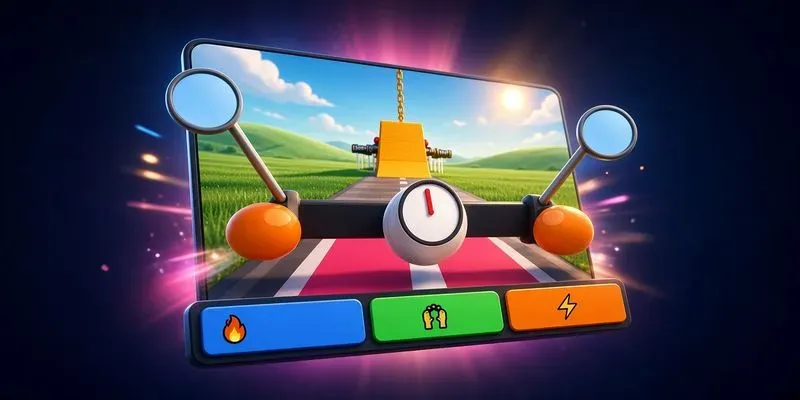 Scooter Mud Jump 1stperson Stunt Game