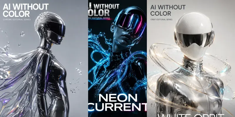 Chrome Fashion Poster Generator generated by undefined