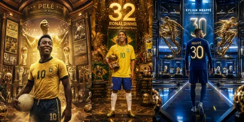Football Legends Trophy Vault Collections generated by chatgpt-image