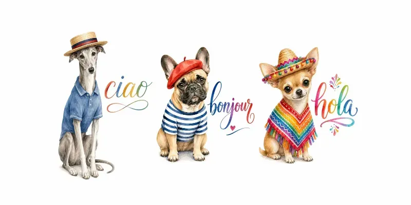 Watercolor Pet Greeting Cards generated by undefined
