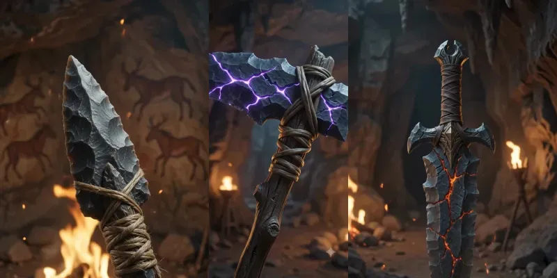 Legendary Weapon Evolution Reels generated by undefined
