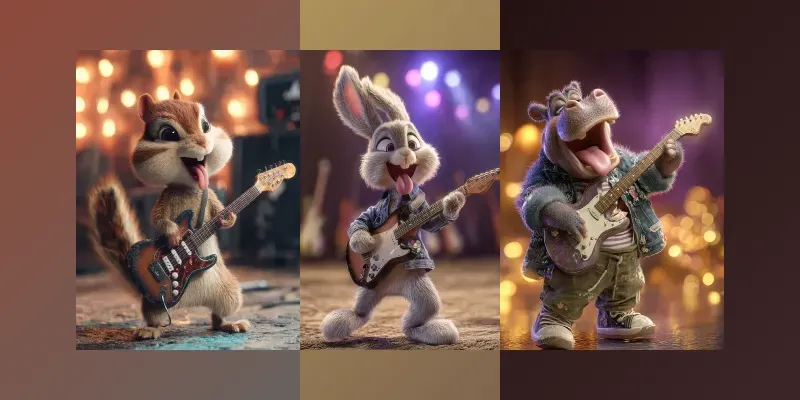 Musical Animal Performers generated by undefined