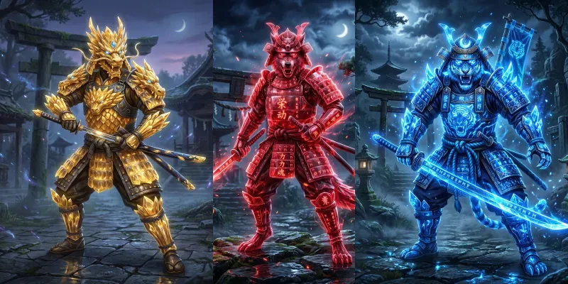 Crystal Samurai Beasts generated by undefined