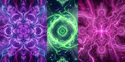 Chromaflows generated by gemini-image