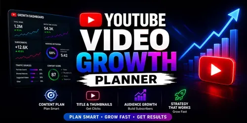 YouTube Video Growth Planner generated by gpt