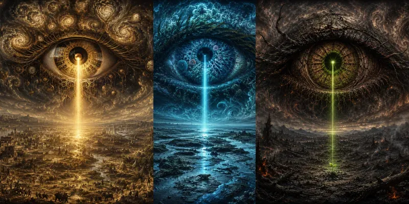 The Eyes That Watch Unwitnessed Moments generated by undefined